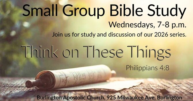 Small Group Bible Study