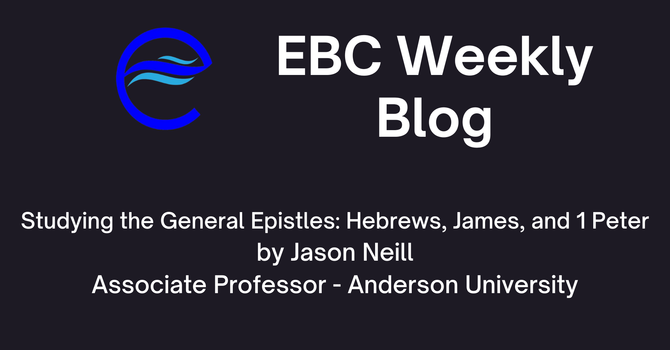 Studying the General Epistles: Hebrews, James, and 1 Peter image