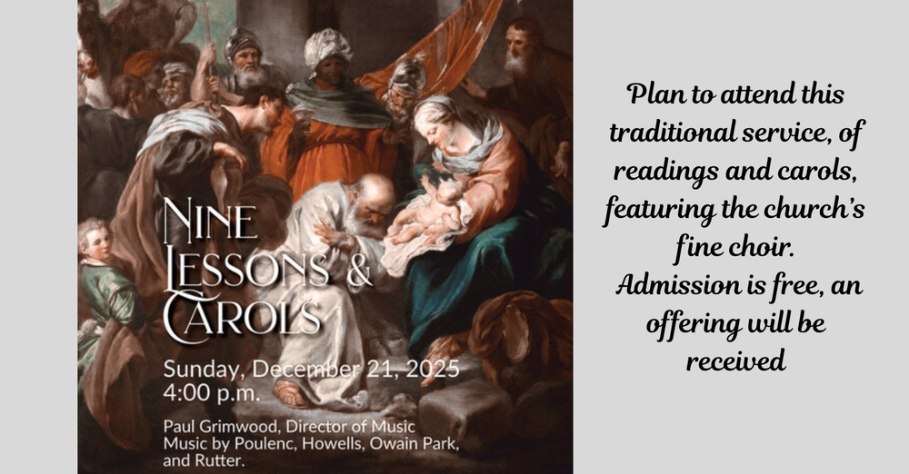 Service of Nine Lessons and Carols