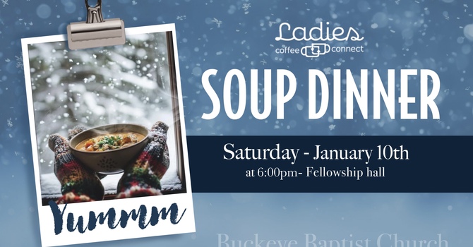 Ladies' Soup Dinner & Ornament Exchange 