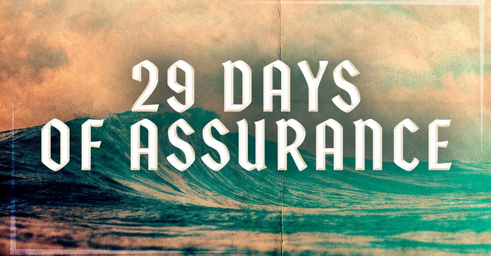 29 Days of Assurance: 