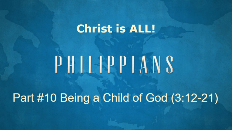 Being a Child of God