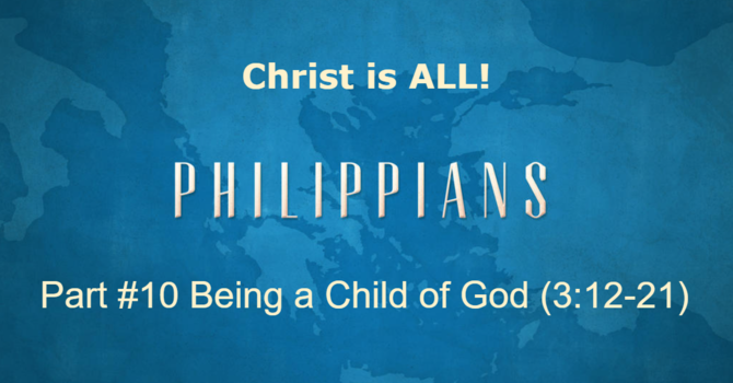 Being a Child of God