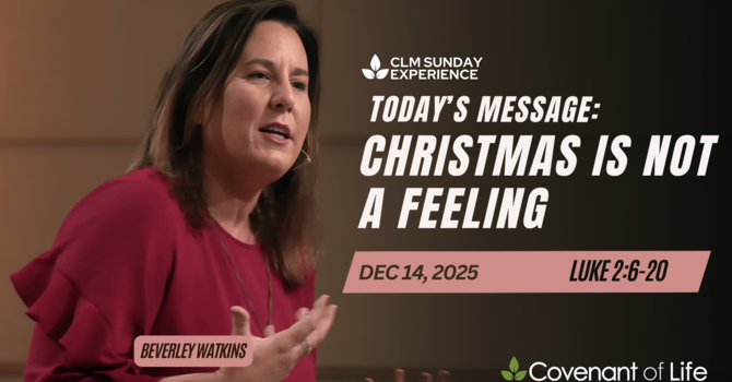 Christmas is not a feeling