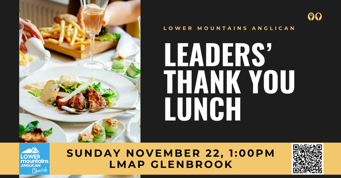 Leaders' Thankyou Lunch
