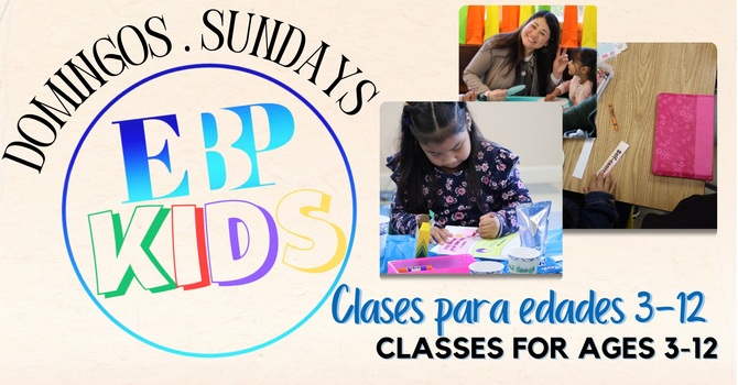 Clase dominical de EBP Kids|EBP Kids Sunday class 