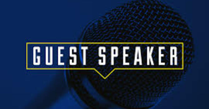 Guest speaker Scott Egan