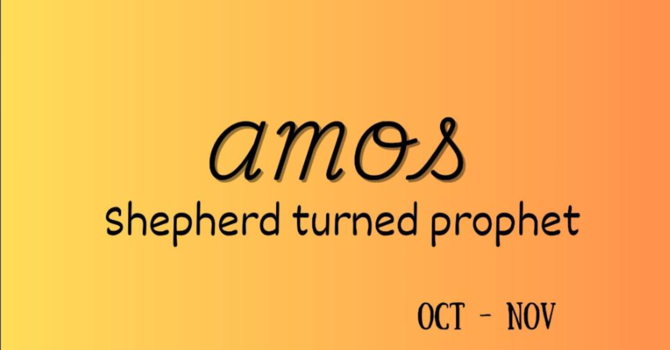 Amos: A Chance To Live