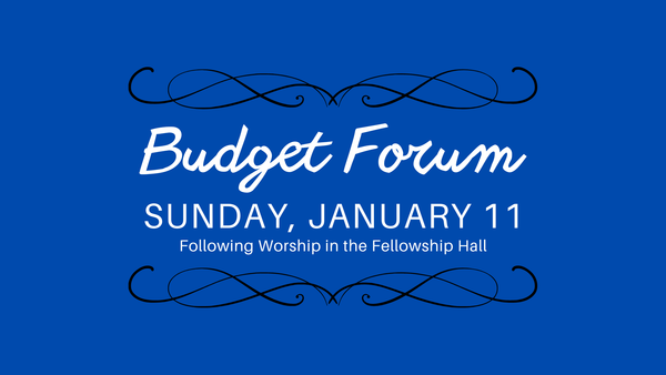 Budget Forum