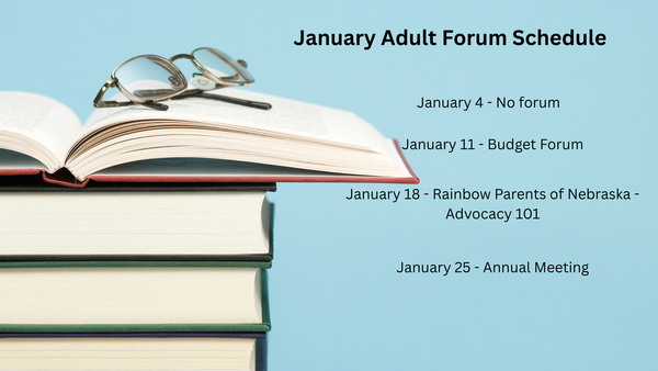 January Adult Forums