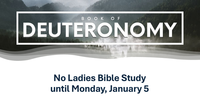 Ladies Bible Study
