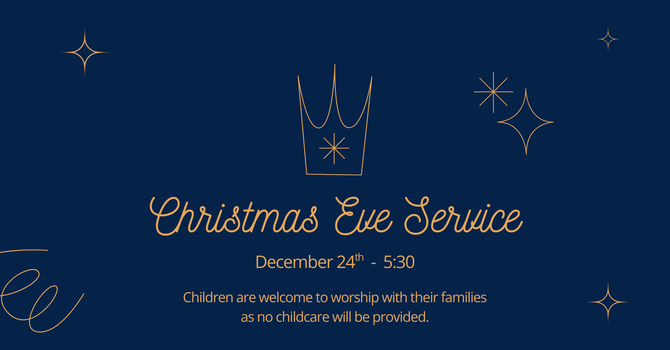 Christmas Eve Service image