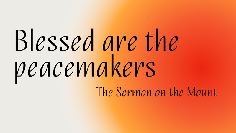 Sermon on the Mount Pt6