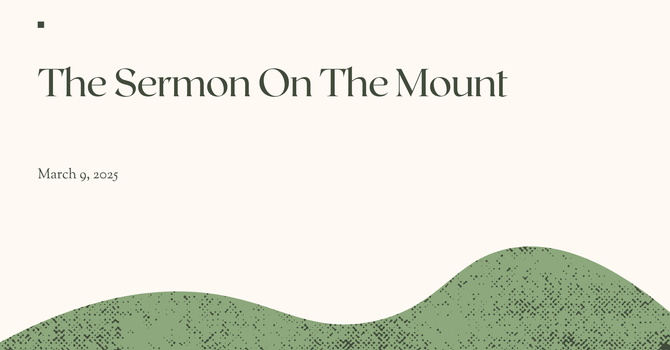 Sermon on the Mount