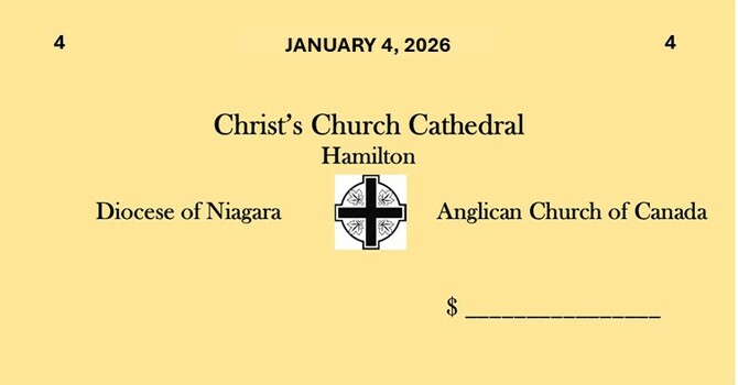 2026 Donation Envelopes Available Now! image