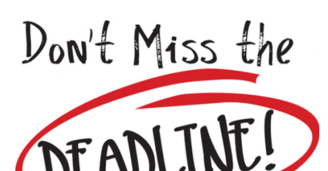 Tax Receipt Deadline image