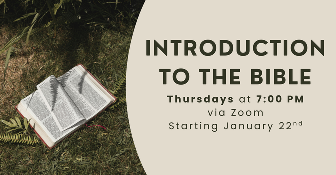 Introduction To The Bible