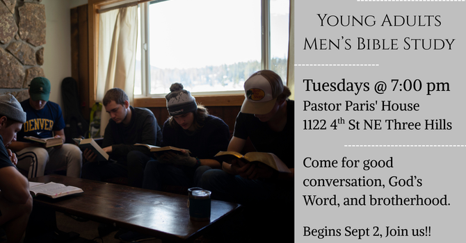 Young Adults - Men's Bible Study