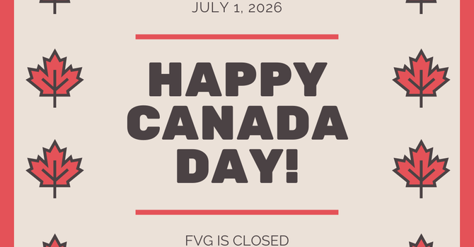 Closed for Canada Day