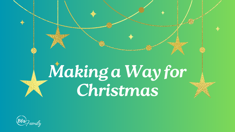 Making a way for Christmas