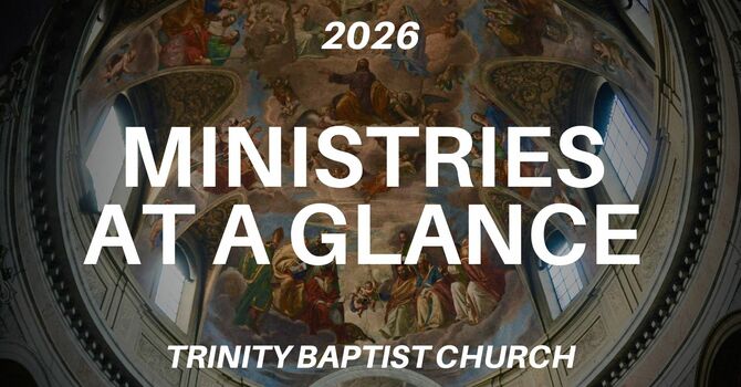 2026 Ministries At A Glance