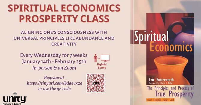 ​Spiritual Economics Prosperity Class