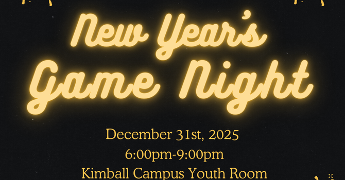 New Year's Eve Game Night