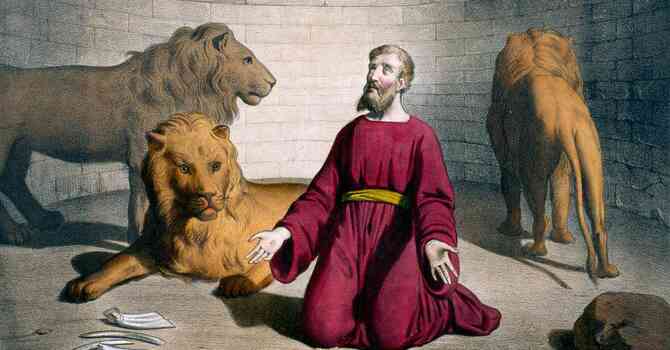 Daniel in the Lions' Den