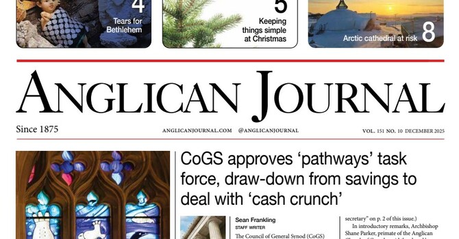 Anglican Journal December 2025 image