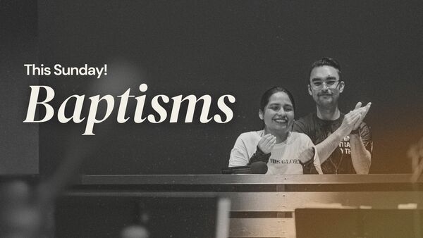 Baptism Sunday!