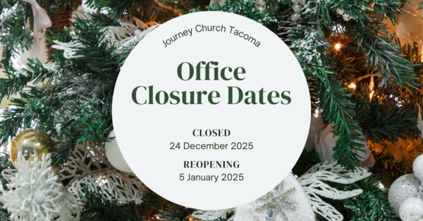 Office Closed for the Holidays