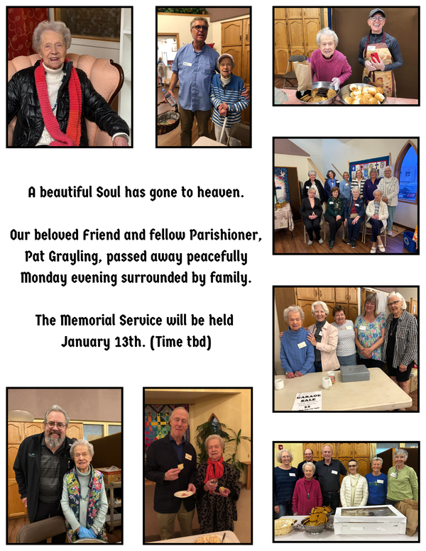 Pat Grayling Memorial Notice