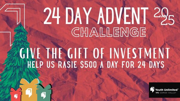 Help our YFC Advent Challenge: Invest in Youth in 2026