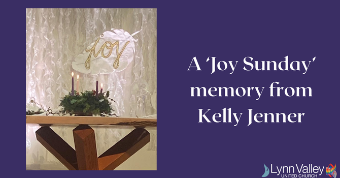 A 'Joy Sunday' Memory