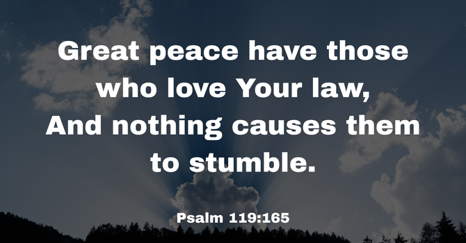 Psalm 119:165 image