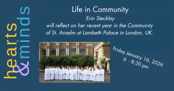 Life in Community, January Hearts and Minds