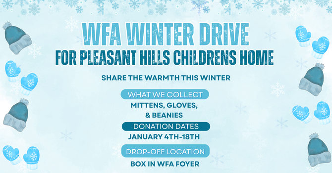 Winter Drive for PHCH