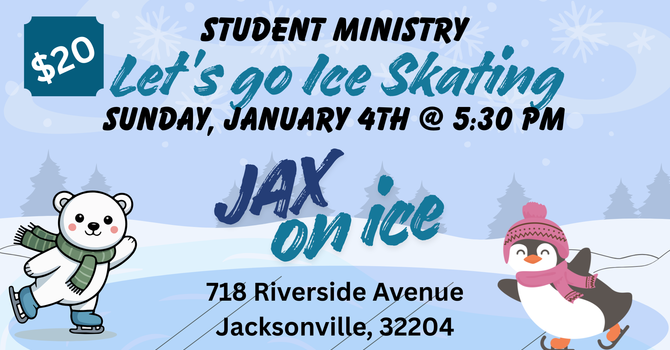 Student Ministry Ice Skating