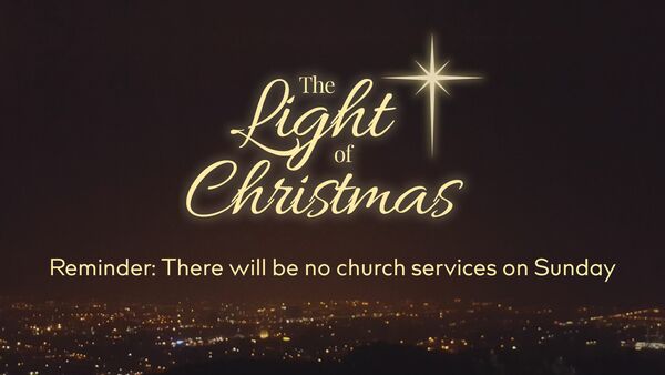 Message from the Senior Pastor 