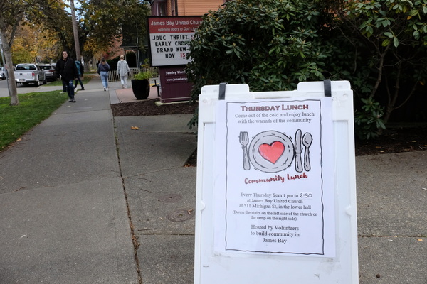 Community Lunch Update