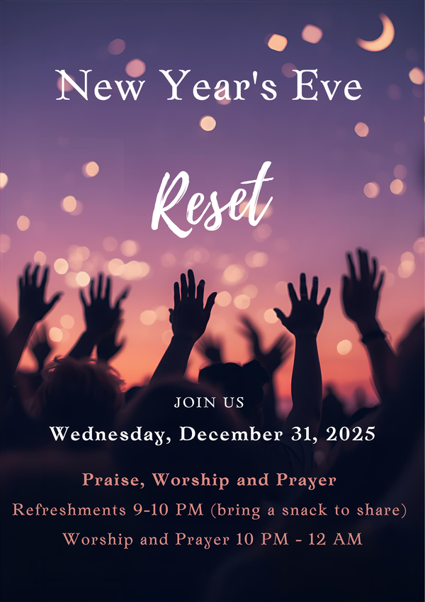 New Year's Eve Worship and Prayer