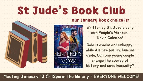St Jude's Book Club - January Meetup