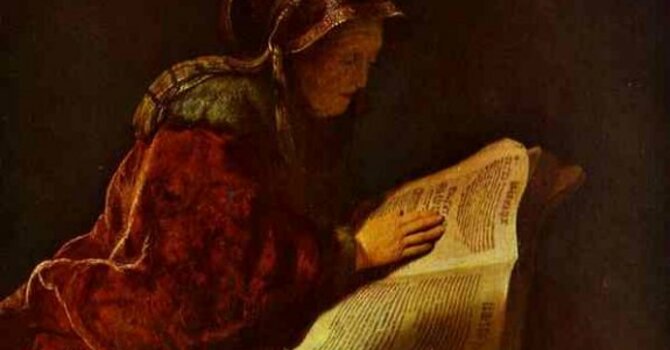 Day 19: Anna, the Godly Prophetess