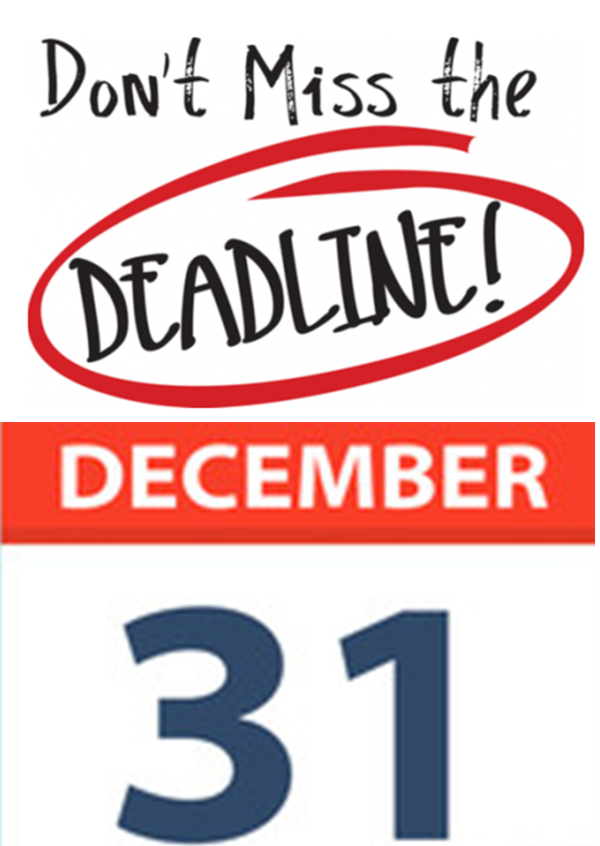 Tax Receipt Deadline