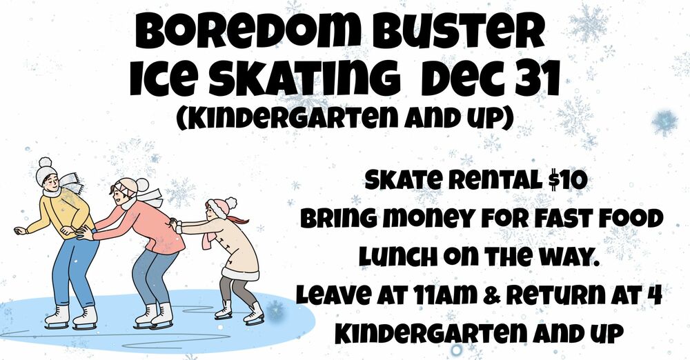 Ice Skating Boredom Buster