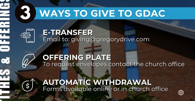 Giving at GDAC image