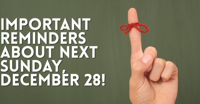 Please read for Dec 28! image