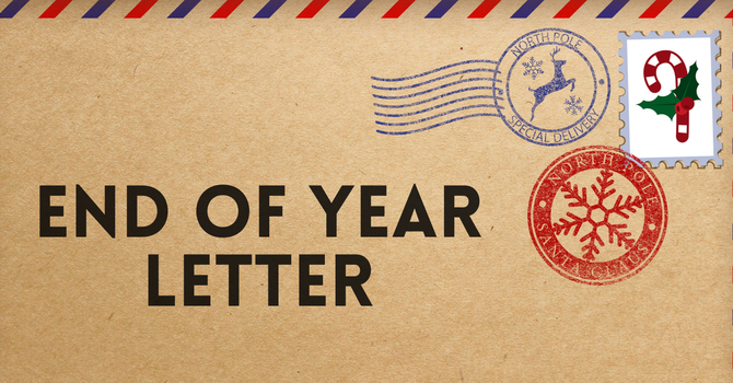 End of Year Letter image