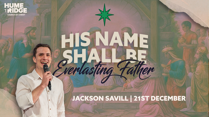 Sermons | HumeRidge Church of Christ