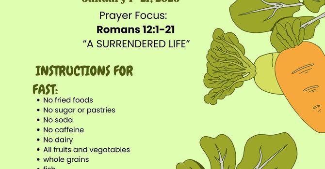 21 Day Daniel Fast image